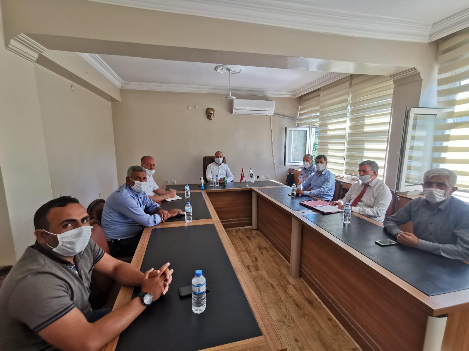 Karakoyunlu Kaymakamı - Halfeli Belediye Başkan Vekili Sn. Lütfullah GÖKTAŞ Belde Muhtarlarıyla Toplantı Düzenledi.